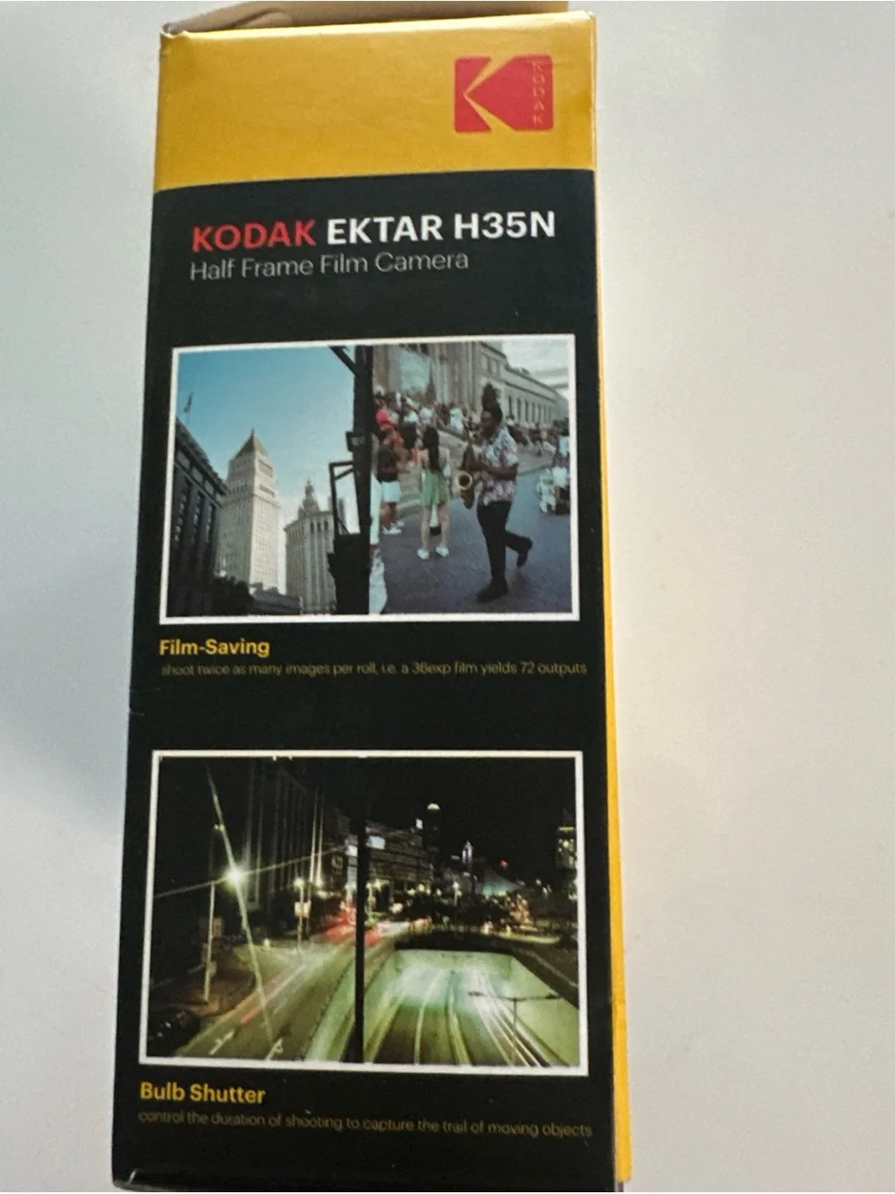 New Kodak Film Camera Ektar H35 Half frame sealed in pkg. Never used.